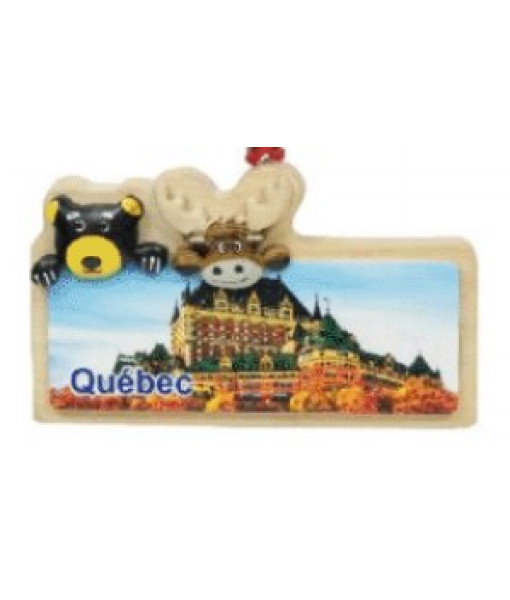 Souvenir de Quebec en bois, Le Chateau Frontenac
