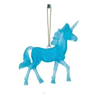 Ornament, Phosphorescent Unicorn, Blue