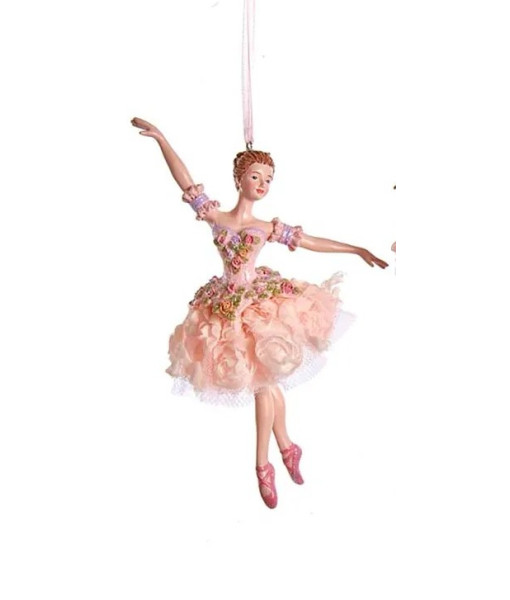 Ornement, ballerine, avec une robe en tissu délicat