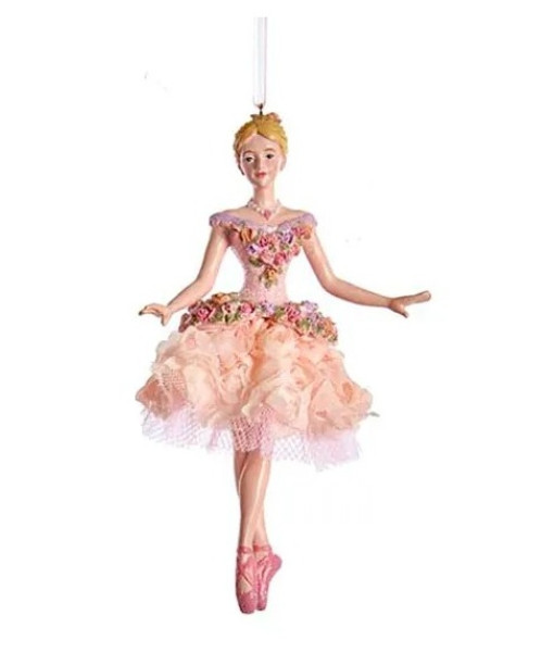 Ornement, ballerine, avec une robe en tissu délicat