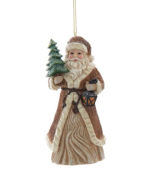 Ornement, Nature Santa, inspiré par les thèmes de la nature, mesure 5 pouces