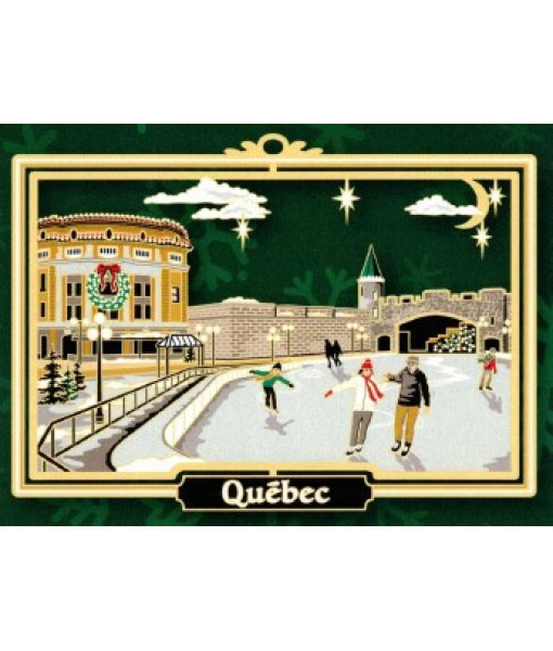 Ornement, Place d'Youville, Vieux Québec