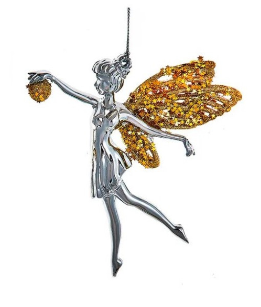 Ornement, fée du jardin magique