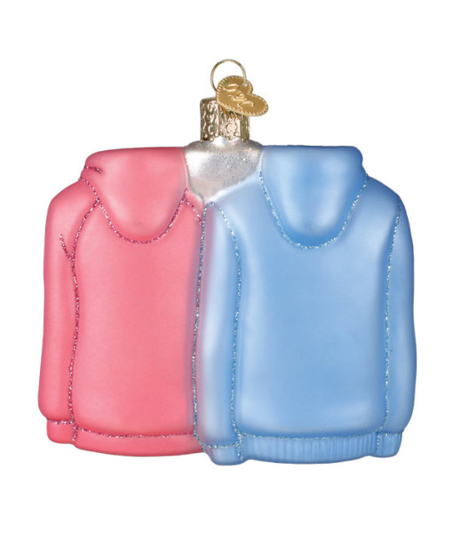 Ornement en verre, M. et Mme Hoodies