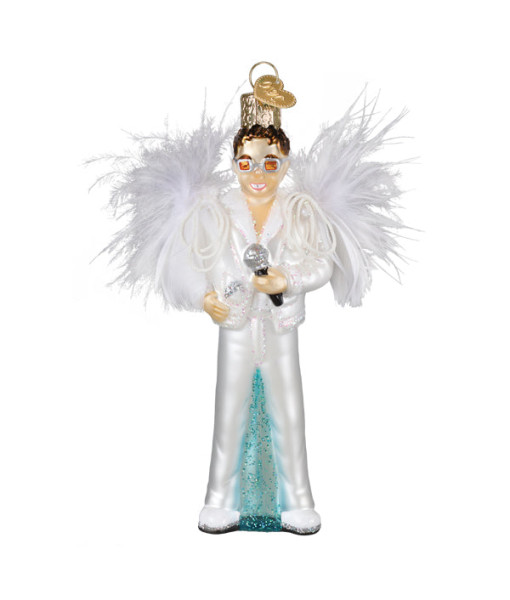 Glass Ornament, Elton John