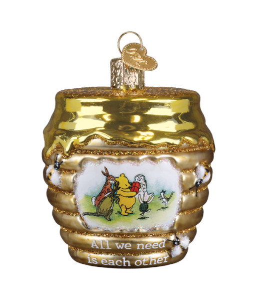 Ornement en verre, Winnie l'Ourson et ses amis