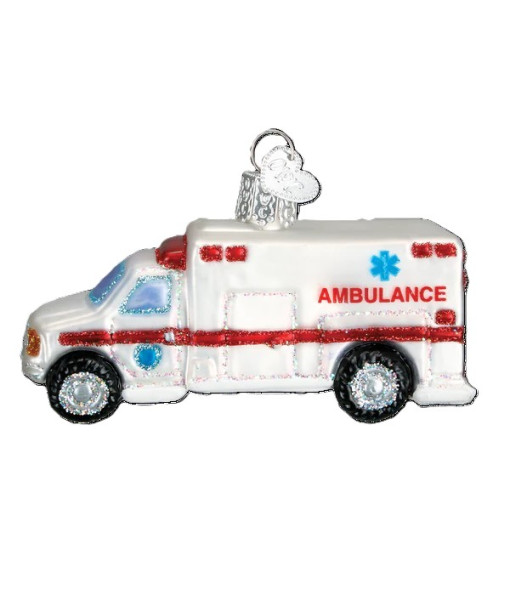 Ornement en verre, Ambulance
