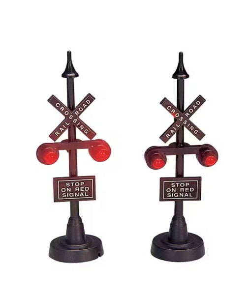 Lemax Rail Stop Lights Lemax Rail Stop Lights