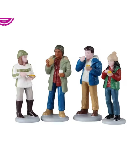 Clients du food truck