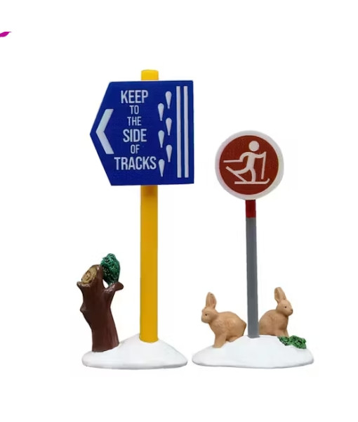 Panneau de ski de fond