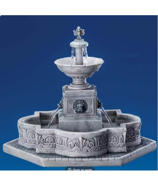 Pièce de Table, Fontaine de Place Modulable