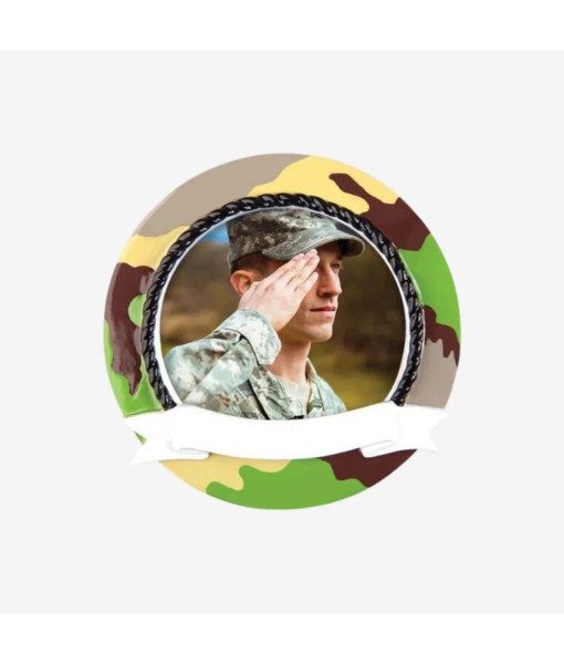 Ornement, cadre photo pour les Forces armées