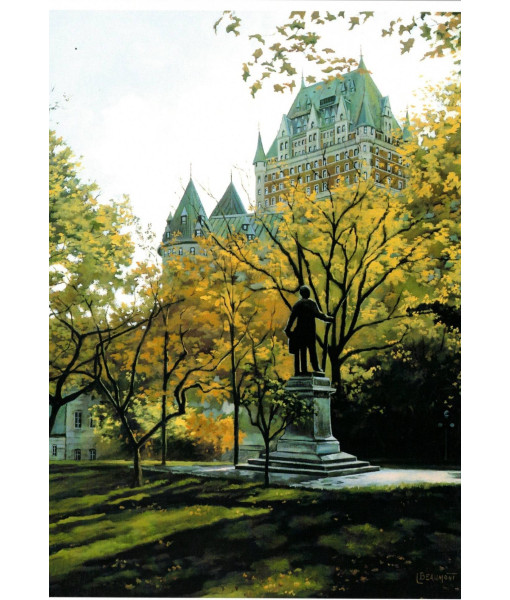 Souvenir du Québec, Carte. 