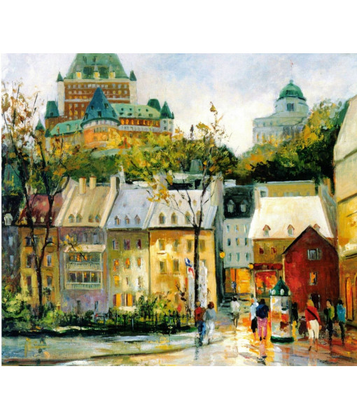 Souvenir du Québec, carte de Noël, 