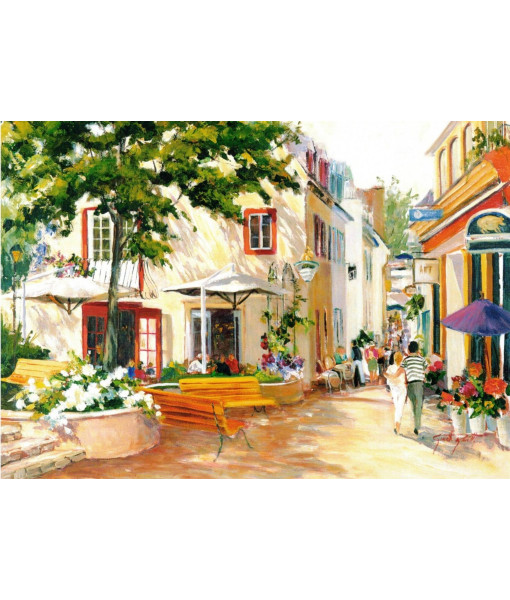 Souvenir de Québec, Carte, 