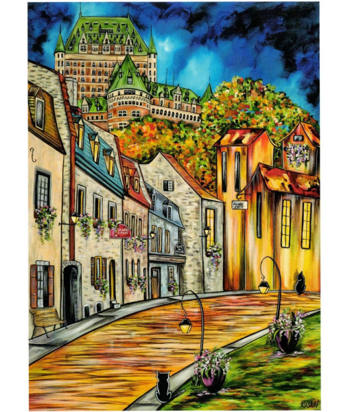 Souvenir du Québec, Carte. 