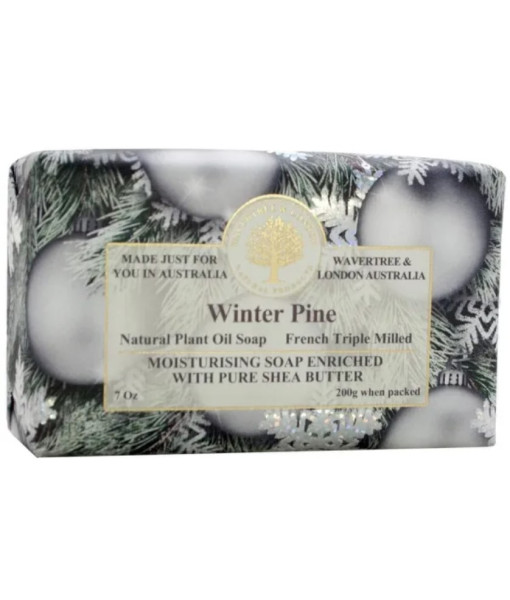 Savon parfumé au pin d'hiver, pain de 200 g