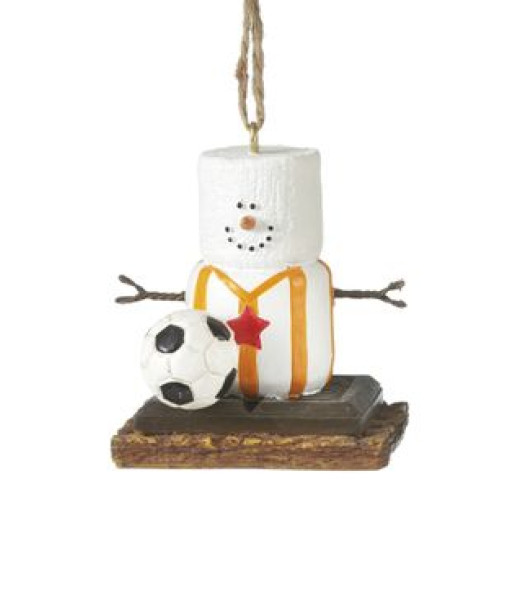 Ornement d'équipe S'mores Sport, Soccer.