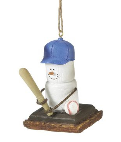 Ornement d'équipe de sport S'mores, Baseball