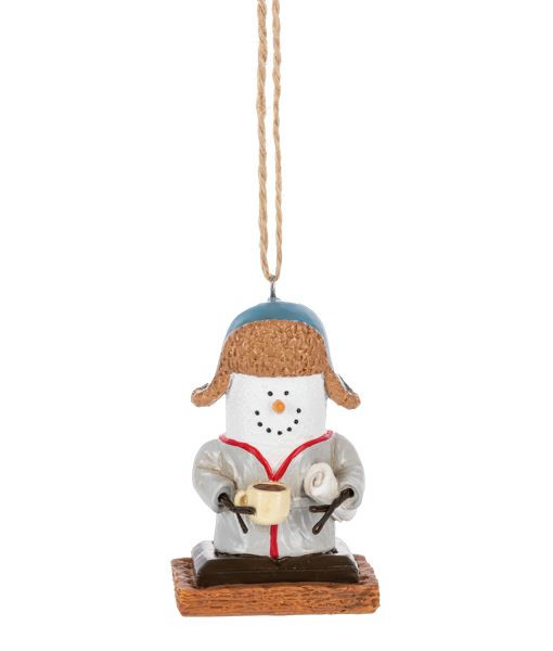 Ornement S'mores, matin de Noël.