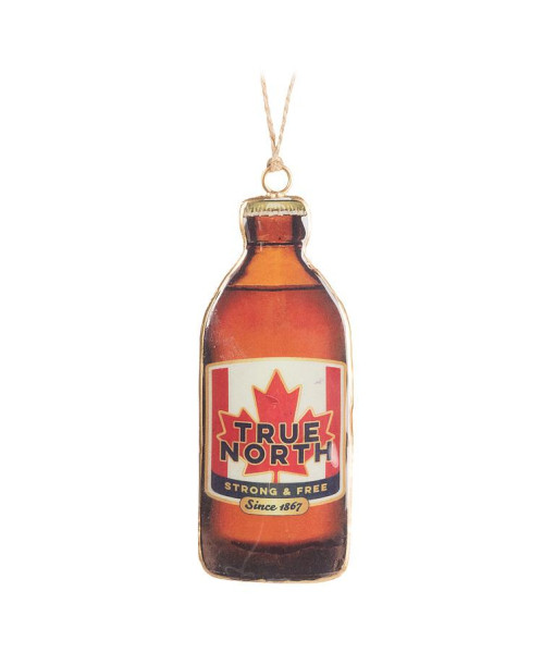 Ornement de bière True North.