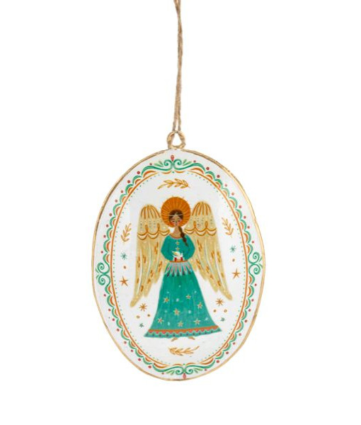 Metal Ornament, Christmas Angel