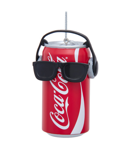 Ornement en plastique, canette de Coca-Cola®