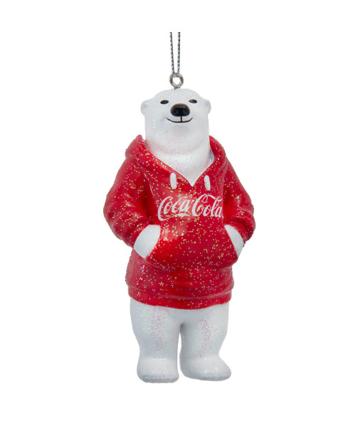 Ornement en plastique, ours polaire Coca-Cola®