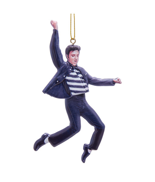 Ornement en résine, Elvis aux hanches balançantes.