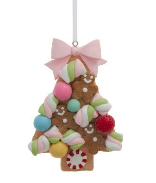 Ornement d'arbre en bonbons