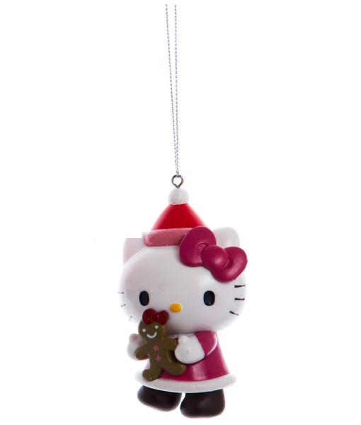 Ornement, Hello Kitty™ avec Bonhomme en pain d'épice