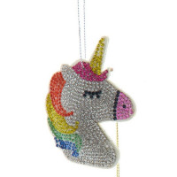 Collection Bedazzled™ Licorne, en peluche réversible