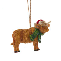 Ornement de vache des Highlands