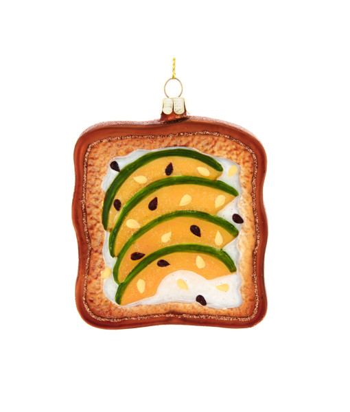 Ornement en verre, Toast à l'avocat.