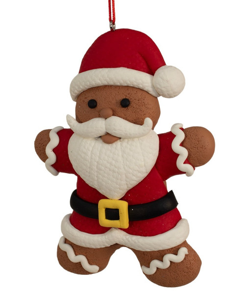 Ornement Père Noël  en pain d'épice