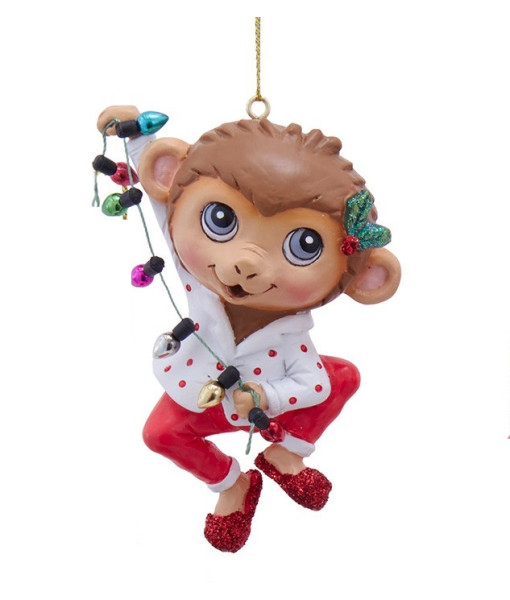 Animaux de la jungle en pyjama, ornement