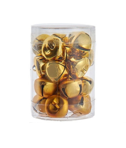 Clochettes or de 20 mm, boîte de 24 pièces