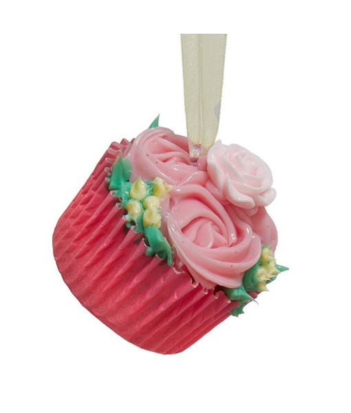 Ornement en mousse, mini cupcake.