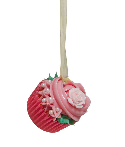Ornement en mousse, mini cupcake.