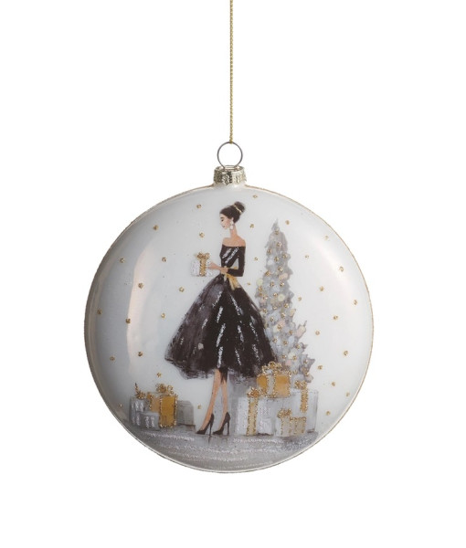 Ornement en verre, Ornement disque Gala au clair de lune