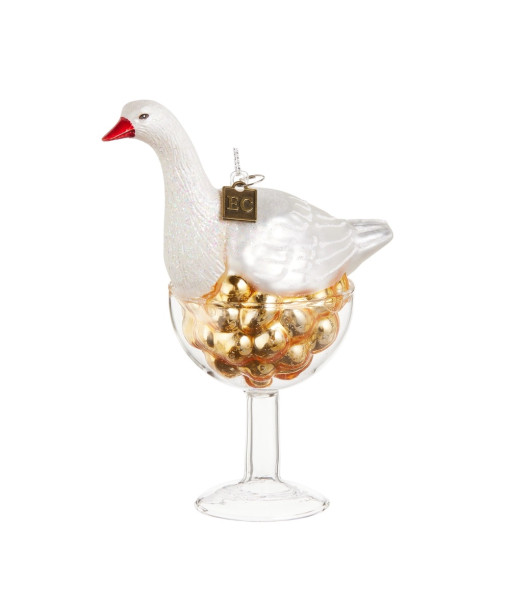 Ornement en verre, Goldie l'Oie.