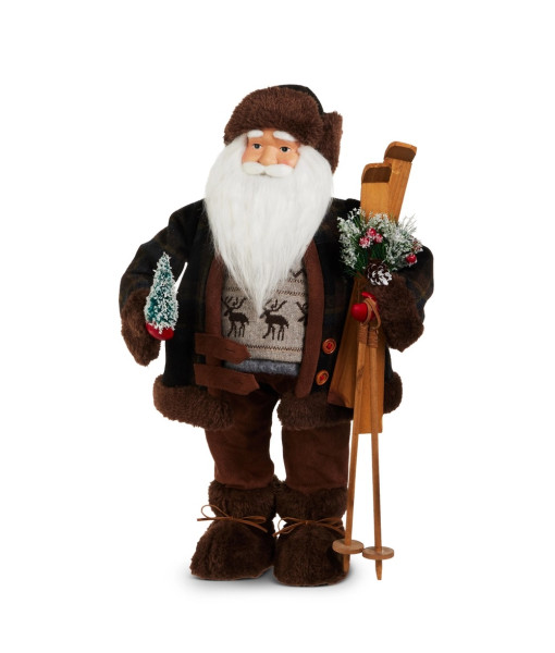 Pièce de table, Père Noël skieur