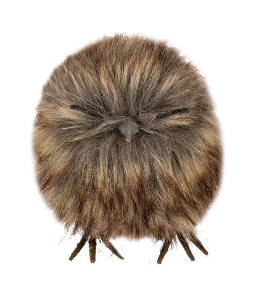 Ornement, décoration à clip, hibou d'hiver